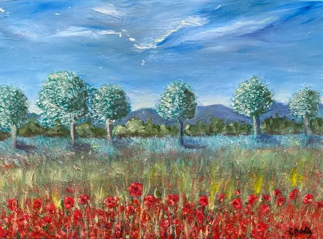 106 Champ de coquelicots