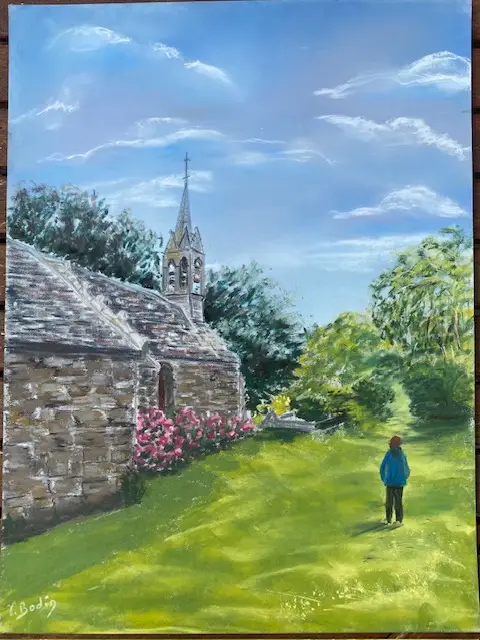 148 Promenade à la chapelle de la Madeleine