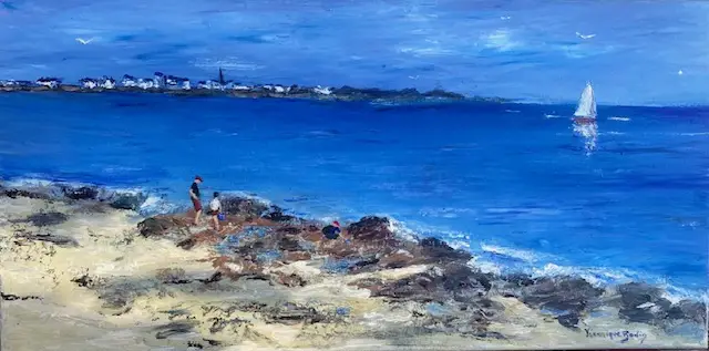 165 Gamins pêchant la crevette