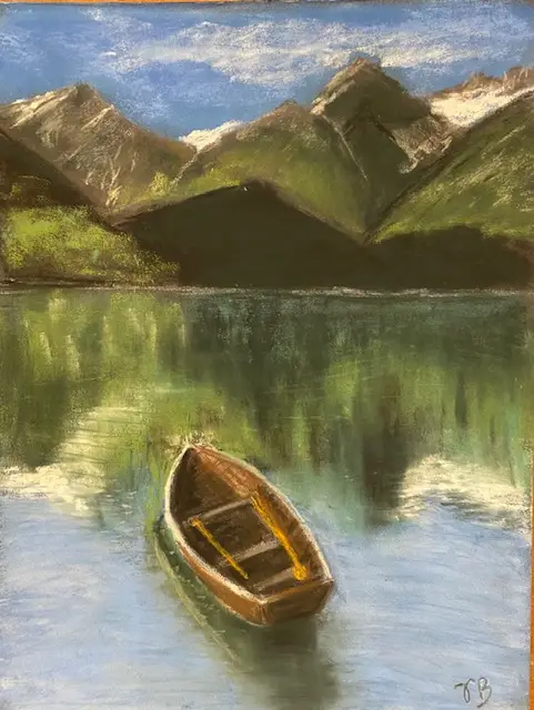 172 Barque sur le lac