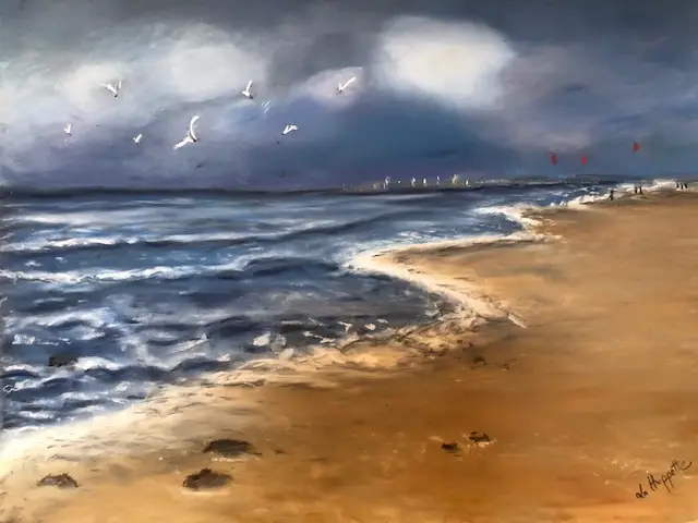 30 St Brévin les Pins, vue sur St Nazaire