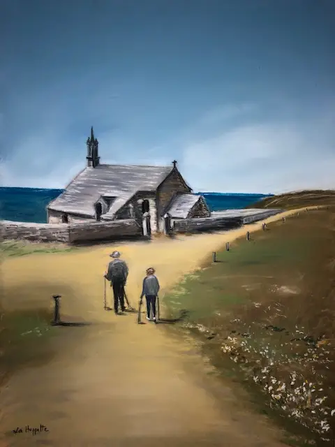 36 Pointe du Van, la chapelle Saint-They