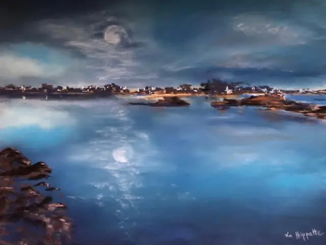 54 Vue sur l'Ile de Batz